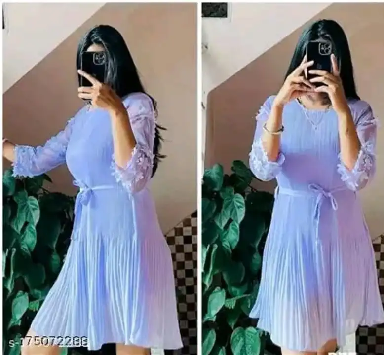 Solid colour dress for women and girls  uploaded by Arzu enterprises on 5/22/2024