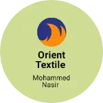 Business logo of Orient textile