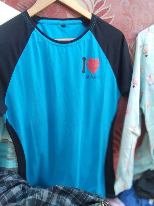 Same t-shirts collection girls'& boys  uploaded by Shyaam ji cloths ..... EXPORT HUB A+ on 3/1/2023