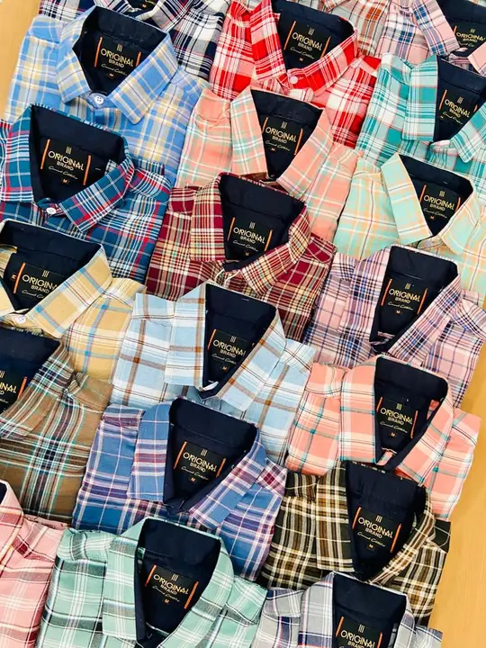 Men's Check Shirt  uploaded by Jai Mata Di Garments on 3/1/2023
