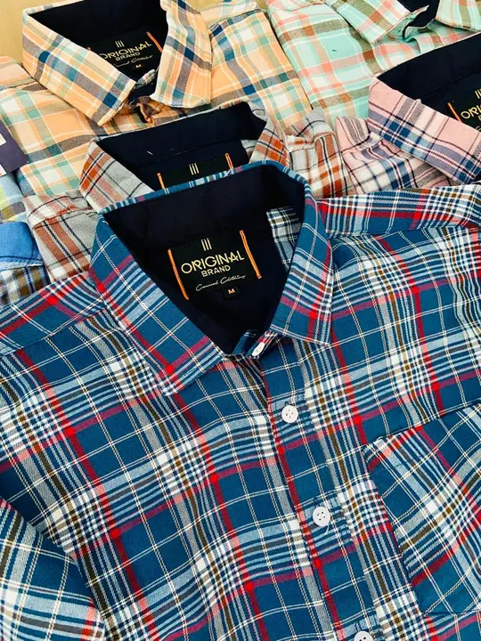 Men's Check Shirt  uploaded by Jai Mata Di Garments on 3/1/2023