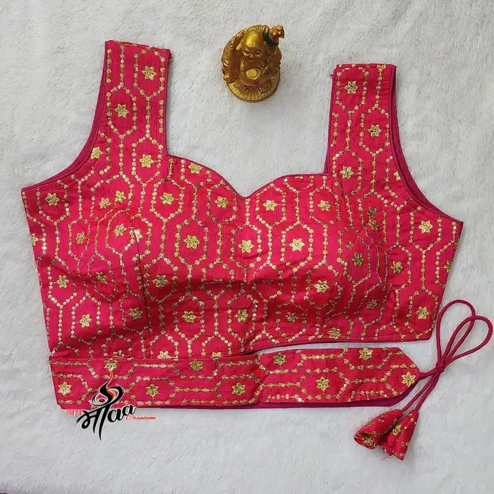 Side balat blouse  uploaded by Jai Maa Creation Surat on 3/1/2023