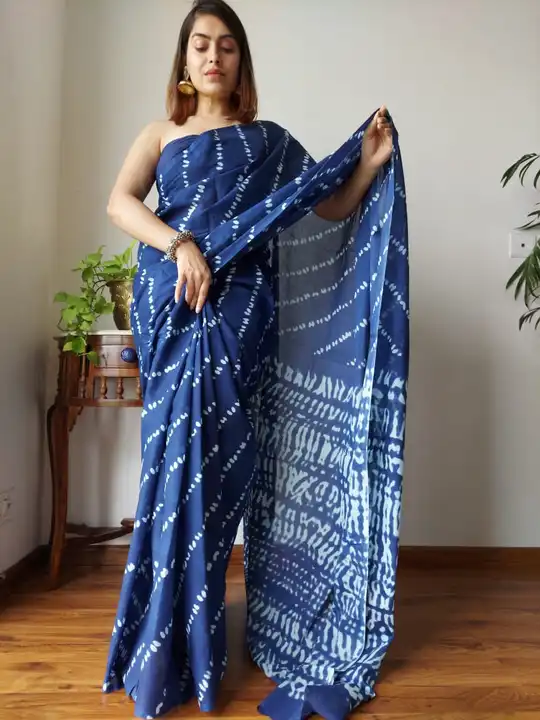 🍁NEW ARRIVAL 🍁

🍁Bagru Block Print Cotton mulmul sarees with blouse 

🍁All saree with same blous uploaded by Aanvi fab on 3/1/2023