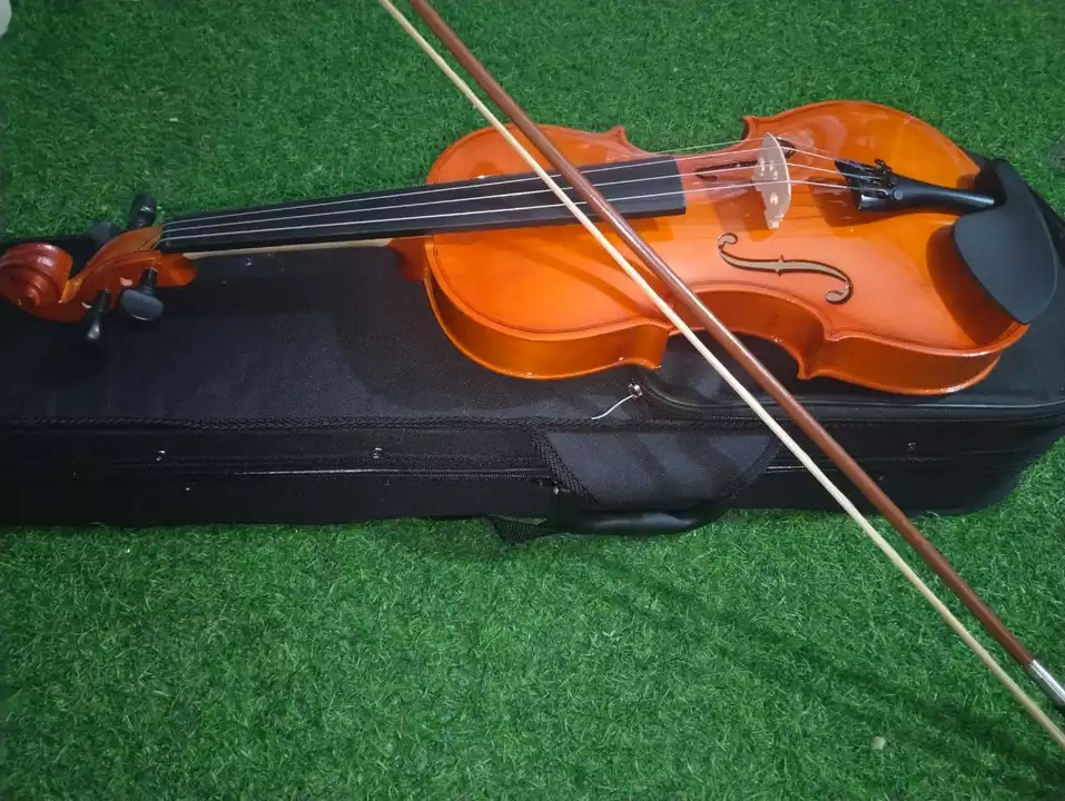 Imported violins uploaded by Wholesale musical instruments seller on 3/1/2023