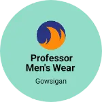 Business logo of Professor men's wear