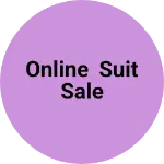 Business logo of Online suit sale