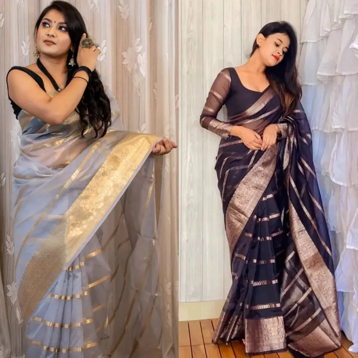 Organza  uploaded by M.S Silk Saree on 3/1/2023
