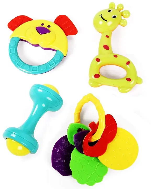 4 pcs baby rattle toy  uploaded by Glamica on 3/1/2023