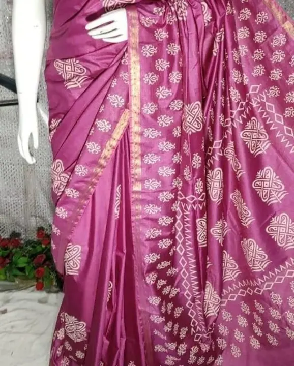 Katan silk saree uploaded by Queen Silk on 5/10/2024