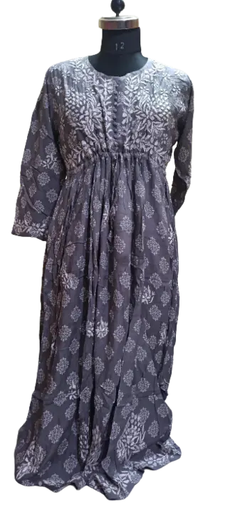 MUDOL PRINTED GOWN uploaded by business on 3/1/2023