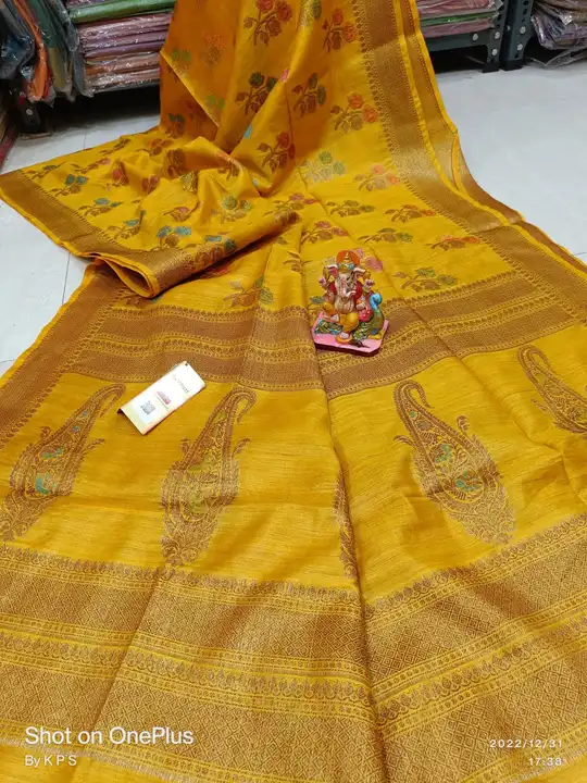 PURE MUNGA TUSSAR SAREE  uploaded by S.N.COLLECTIONS  on 3/1/2023