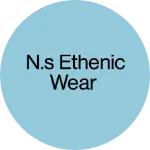 Business logo of N.S ethenic wear