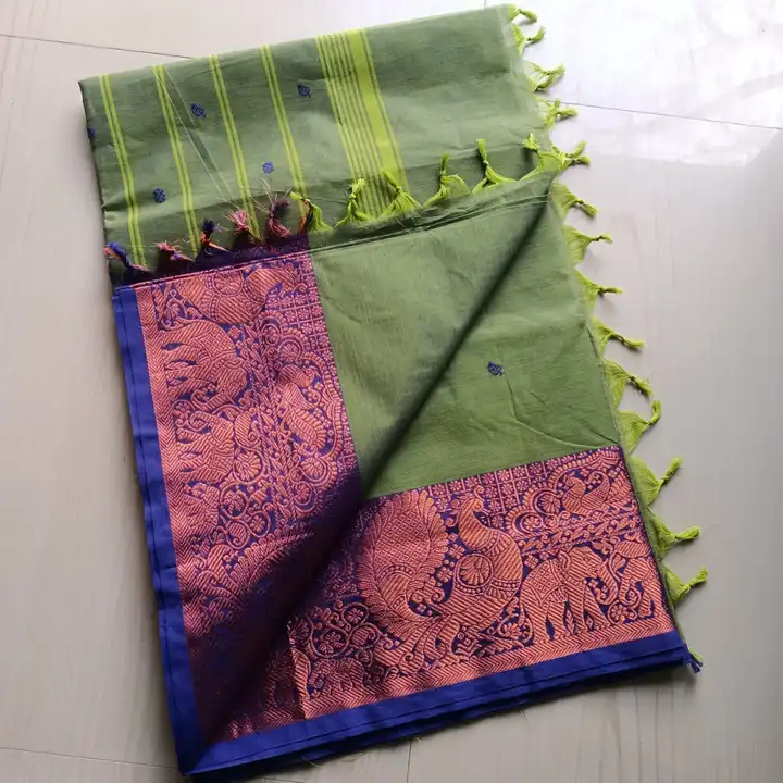 Product image with price: Rs. 1200, ID: chettinad-cotton-saree-10e1a673
