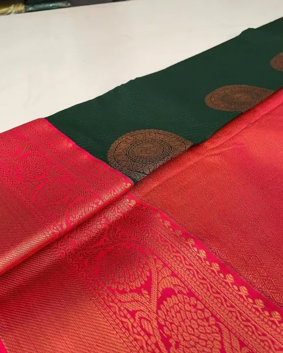 Banarasi soft silk saree  uploaded by DHANANJAY CREATIONS on 3/1/2023