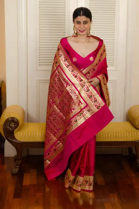 Banarasi Silk and soft saree  uploaded by DHANANJAY CREATION  on 3/1/2023