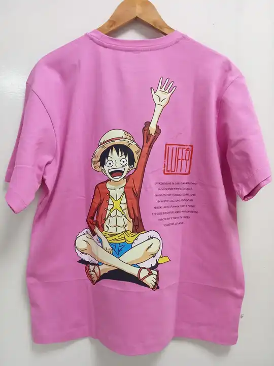 Oversize Anime Front Back Print Tshirt uploaded by Almari Cloths on 3/1/2023