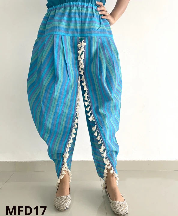 *ladies tulip dhoti pants* 👖

Dance this season with most  comfortable Mesmora's dhoti pants 
Surro uploaded by Aanvi fab on 3/1/2023