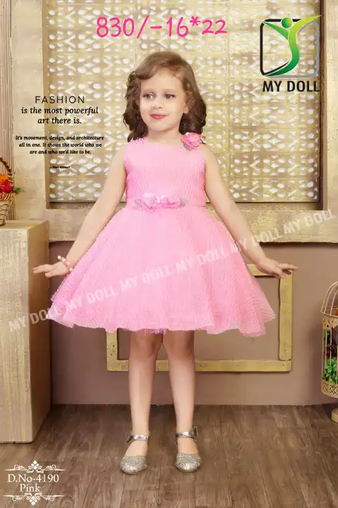 Post image Kids Fancy Frocks.
Size - 16*22 (0*3years)
100% Good quality guaranteed products.
More varities available