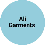 Business logo of ALI garments
