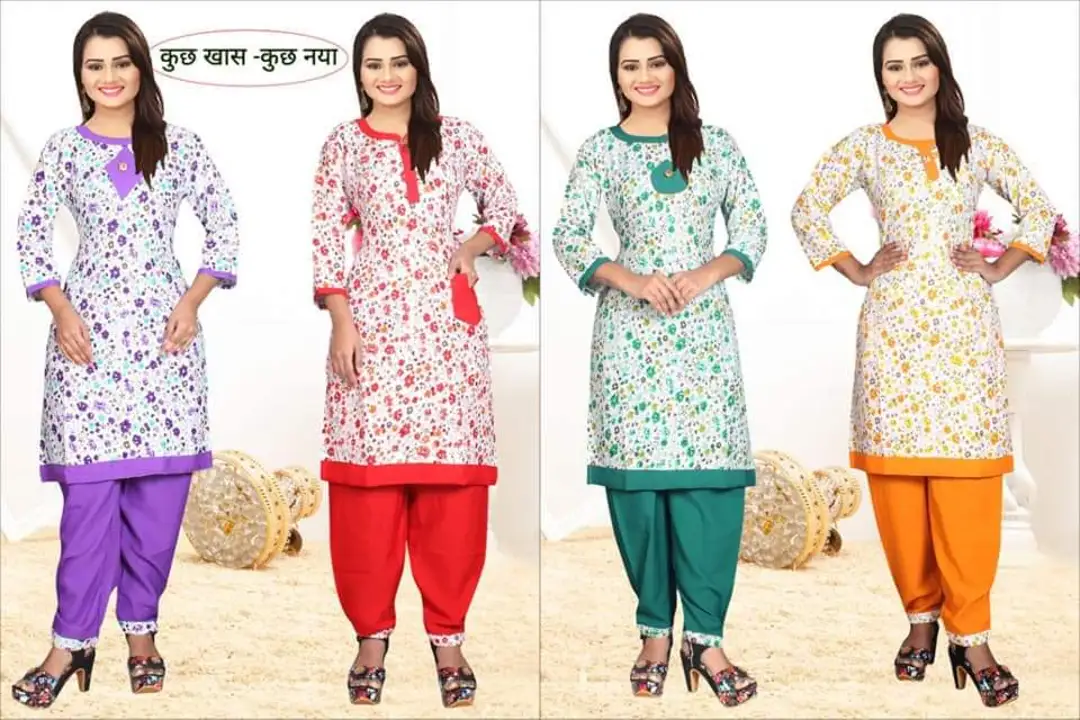 Kurti with pent  uploaded by business on 3/1/2023