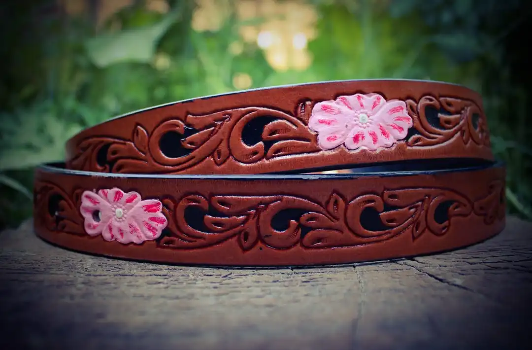 Hand made leather belt  uploaded by business on 3/1/2023