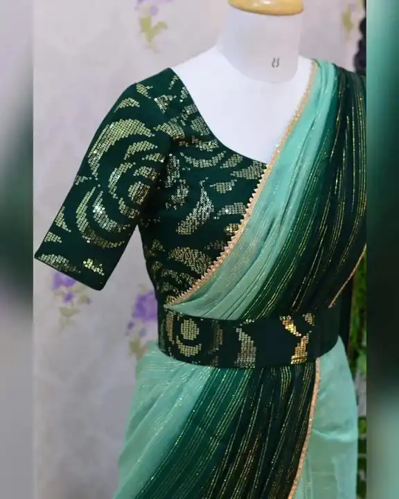 Georgeat saree uploaded by business on 3/1/2023