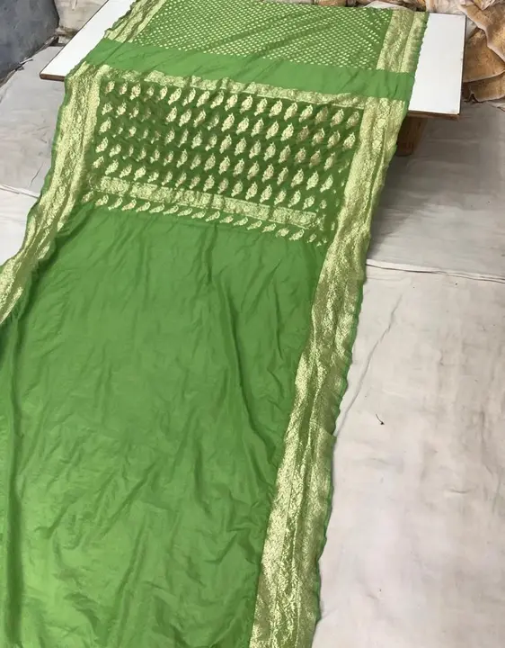 Georgette Banarasi Saree uploaded by V'VERSE on 3/1/2023