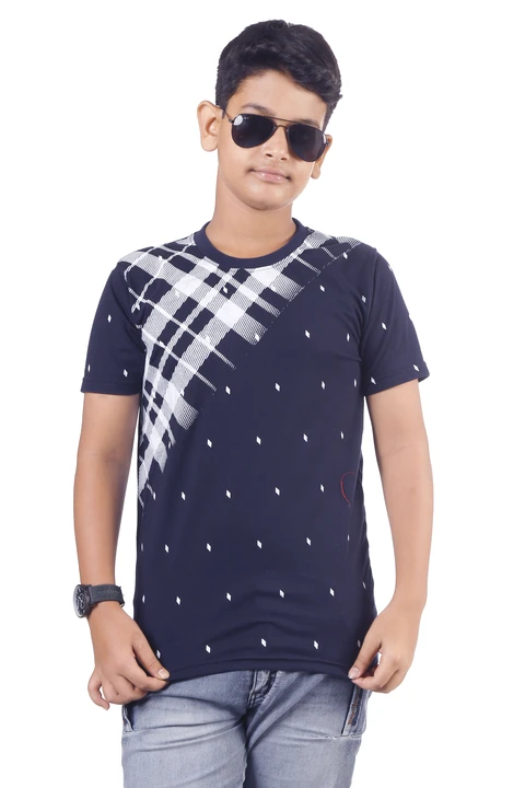 Half Sleeve tshirt for boys  uploaded by Shree Jagdamba Fashion on 3/1/2023