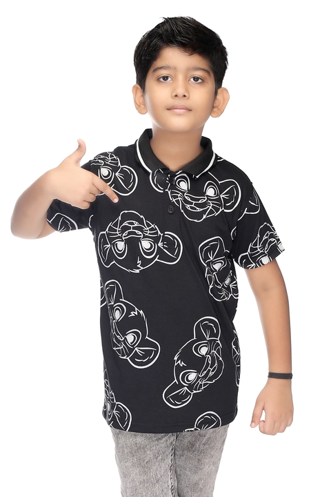 Half sleeve tshirt for boys  uploaded by Shree Jagdamba Fashion on 5/5/2024