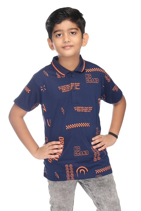 Half sleeve tshirt for boys  uploaded by Shree Jagdamba Fashion on 3/1/2023