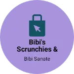 Business logo of Bibi's Scrunchies & Co