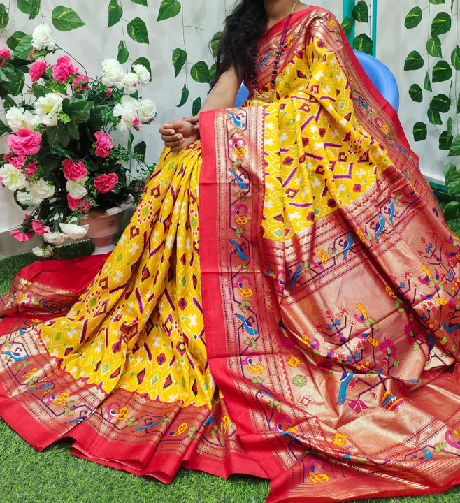 Soft paithani silk saree uploaded by Miss Lifestyle on 3/1/2023