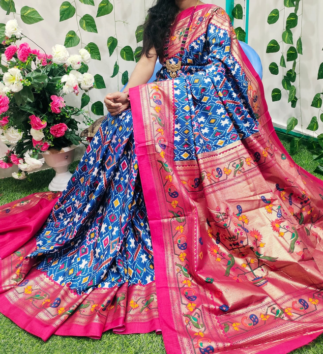 Soft paithani silk saree uploaded by Miss Lifestyle on 3/1/2023