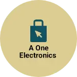 Business logo of A one electronics