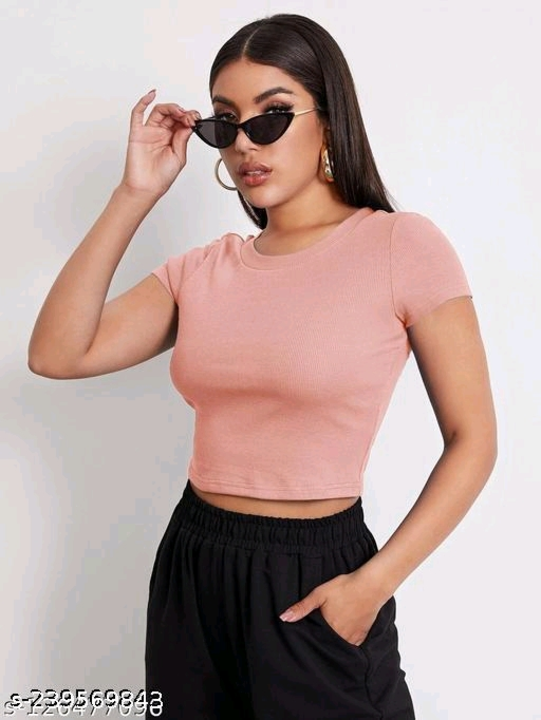 Stylish crop top uploaded by The classico official on 3/1/2023