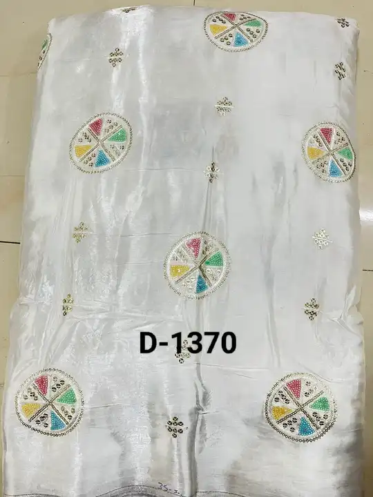 Gaji silk dyeble fabrics  uploaded by Monika textiles on 3/1/2023