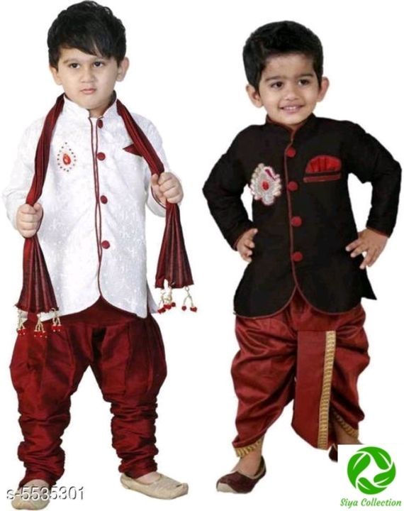 Princess Elegant Kids Boys Sherwanis uploaded by Siya collection on 2/24/2021