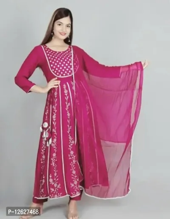 Beautiful kurta Pant And Dupatta Set For Women

Size: 
M
L
XL
2XL

 Fabric:  Rayon

 Type:  Kurta, B uploaded by Digital marketing shop on 3/2/2023