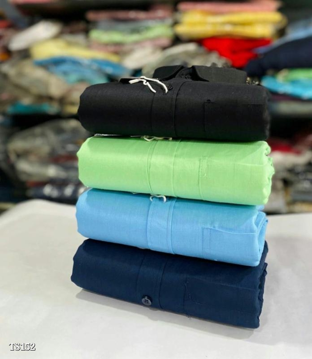 Catalog Name: *combo offer of plain shirts*

size M-38 L-40 XL-42 XXL-44\nTENDING COMBO\nFull sleeve uploaded by Digital marketing shop on 3/2/2023
