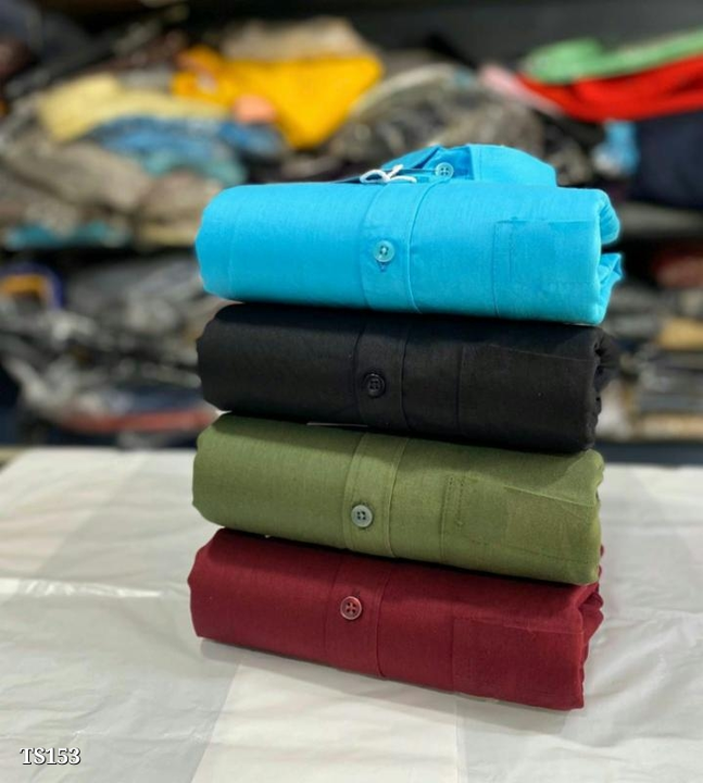 Catalog Name: *combo offer of plain shirts*

size M-38 L-40 XL-42 XXL-44\nTENDING COMBO\nFull sleeve uploaded by Digital marketing shop on 3/2/2023