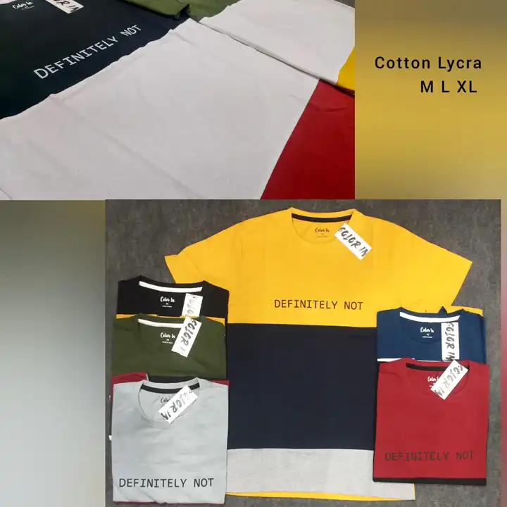 Summer Collection Designer Cotton Lycra T-shirts  uploaded by Hindustan Trading Company on 3/2/2023