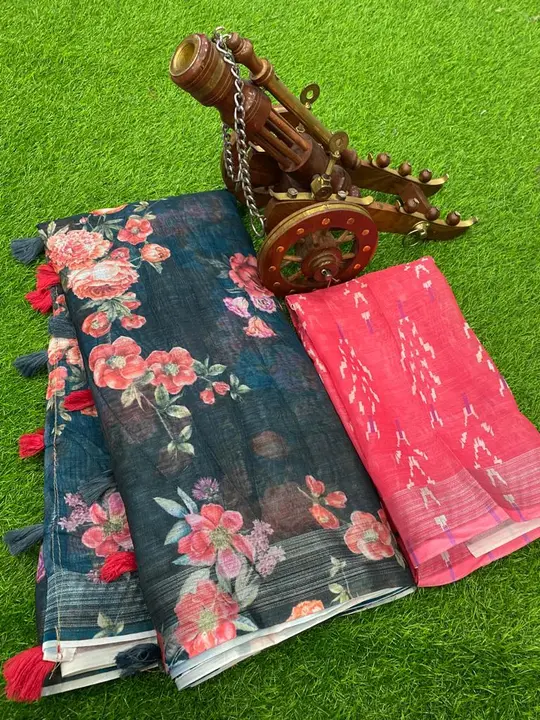 Pure lilan saree  uploaded by S.S. FASHION SURAT  on 3/2/2023