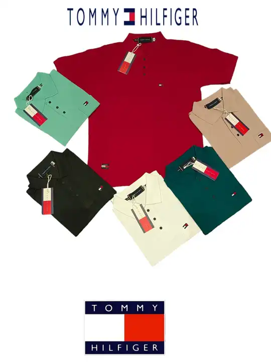 Brand Tommy 
Pocket +baju emb
Full accessories
Fabric swap Matti layckra
Heavy gsm fine fabric 
M L  uploaded by business on 3/2/2023