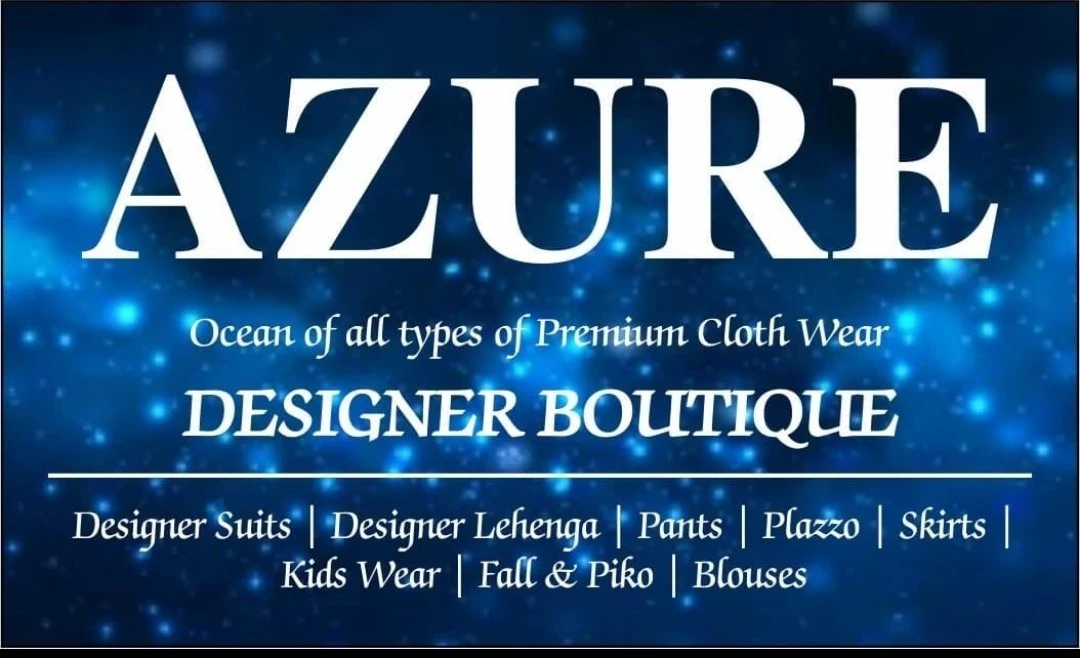 Visiting card store images of AZURE DESIGNER BOUTIQUE