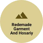 Business logo of Redemade garment and hosariy shop