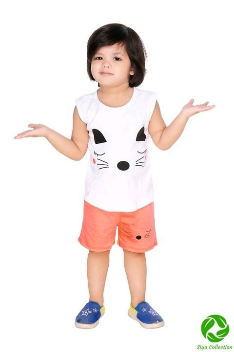 Doodle Trendy Pure Cotton Kid's Clothing Sets uploaded by Siya collection on 2/24/2021