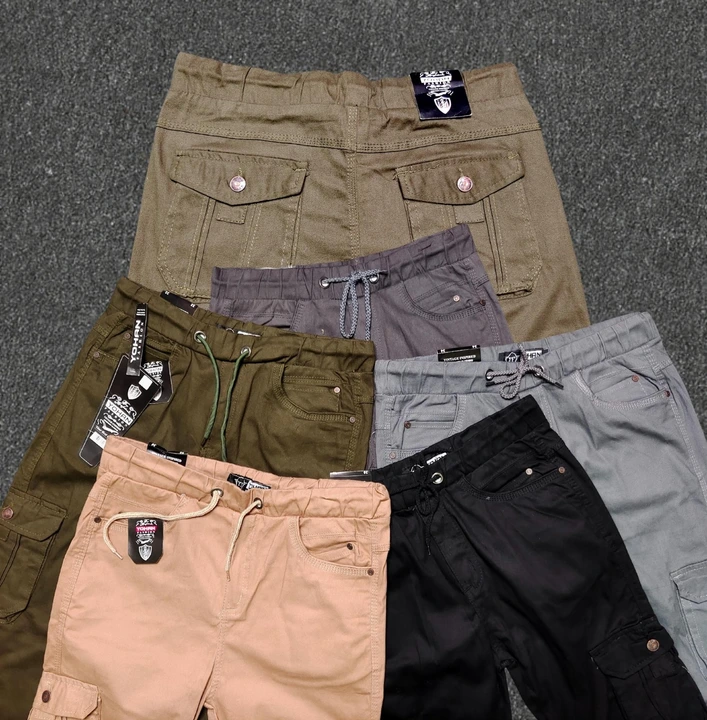6 pocket joggers with rib uploaded by New Addition Trading Point on 3/2/2023