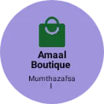 Business logo of Amaal boutique