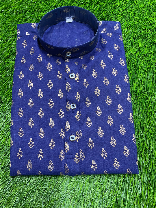 GENTS PRINTED KURTA PAJAMAS SIZE 38 TO 44 uploaded by SHAHINS' COLLECTION  on 3/2/2023