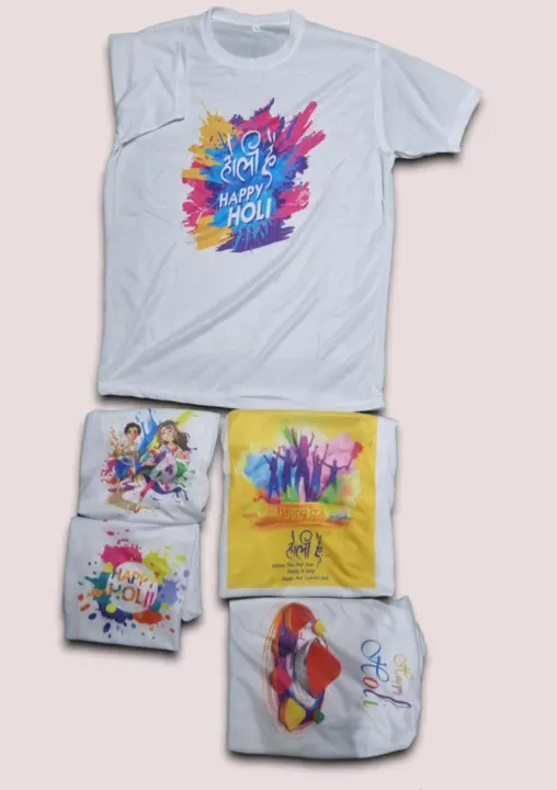 Holi Tshirt uploaded by business on 3/2/2023